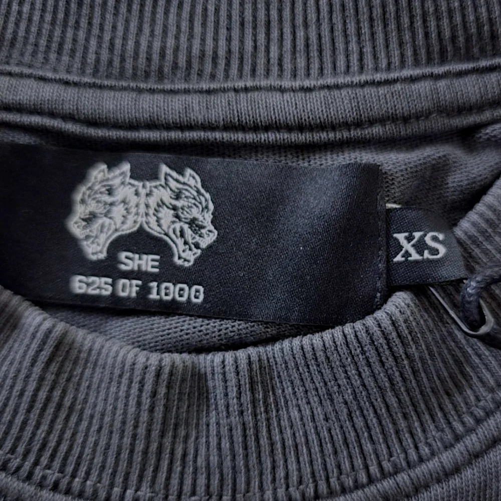 Darc Sport Wolves Forever‎ Premium Cropped T Shirt Wolf Gray MMIXV